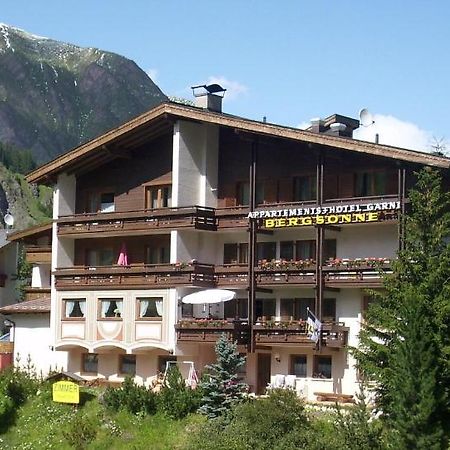 Hotel Garni Bergsonne Samnaun Exterior foto